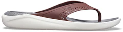Order (W) Crocs LiteRide Flip 'Coklat' 205182-616