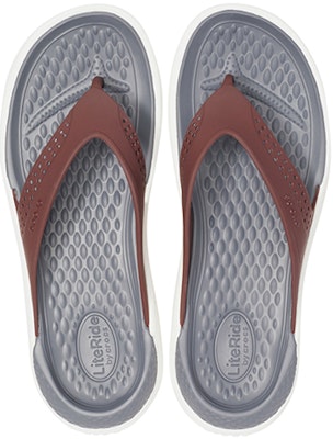 (W) Crocs LiteRide Flip 'Coklat' 205182-616 Purchase (W) Crocs LiteRide Flip 'Coklat' 205182-616