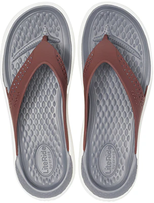 (W) Crocs LiteRide Flip 'Coklat' 205182-616 Purchase (W) Crocs LiteRide Flip 'Coklat' 205182-616