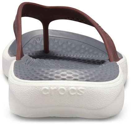 (W) Crocs LiteRide Flip 'Coklat' 205182-616 Details for (W) Crocs LiteRide Flip 'Coklat' 205182-616