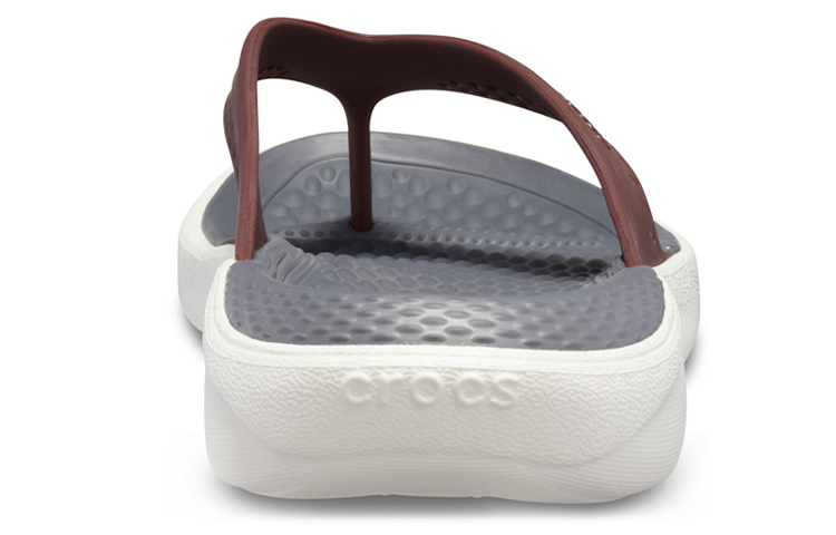 Details for (W) Crocs LiteRide Flip 'Coklat' 205182-616