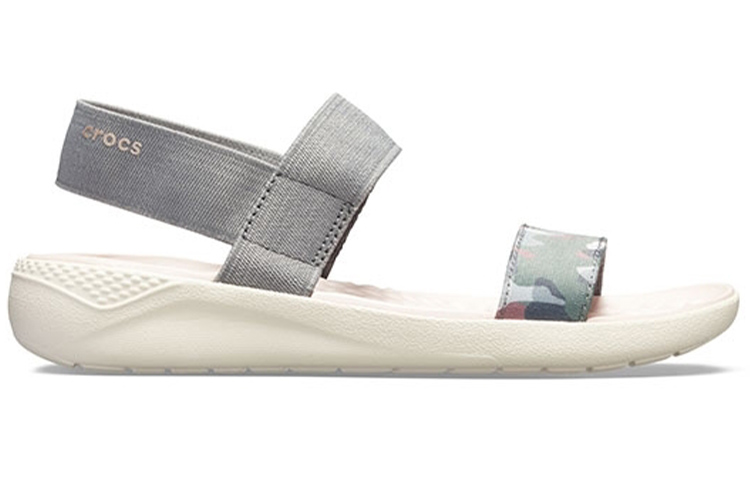 Order (W) Sandal Crocs Literide Grafis 'Abu-Abu' 205375-0E9