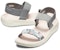 (W) Crocs Literide Graphic Sandals 'Kelabu' 205375-0E9