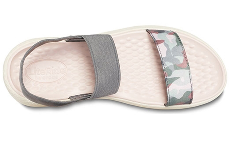Purchase (W) Sandal Crocs Literide Grafis 'Abu-Abu' 205375-0E9