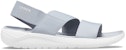 (W) Crocs LiteRide Kelabu Biru Muda Sandal 'Kelabu Putih' 206081-00J