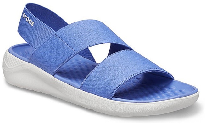 (W) Crocs LiteRide 轻便天蓝色凉鞋 206081-4SE Lookbook (W) Crocs LiteRide 轻便天蓝色凉鞋 206081-4SE