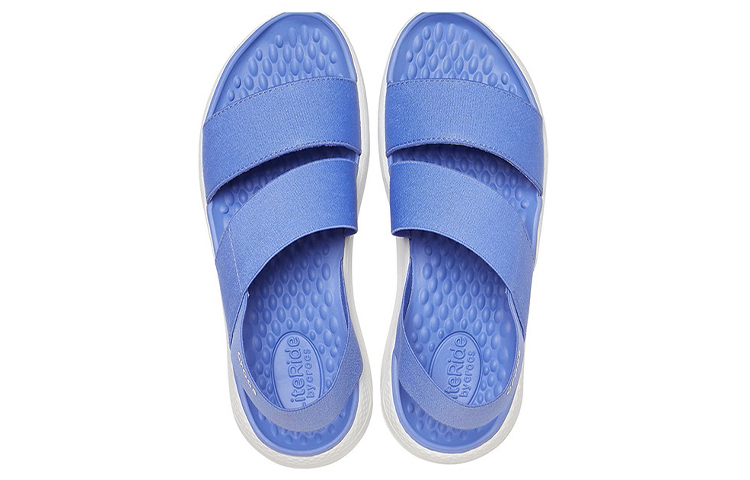 Shop (W) Crocs LiteRide Sandales Légères Bleu Ciel 206081-4SE