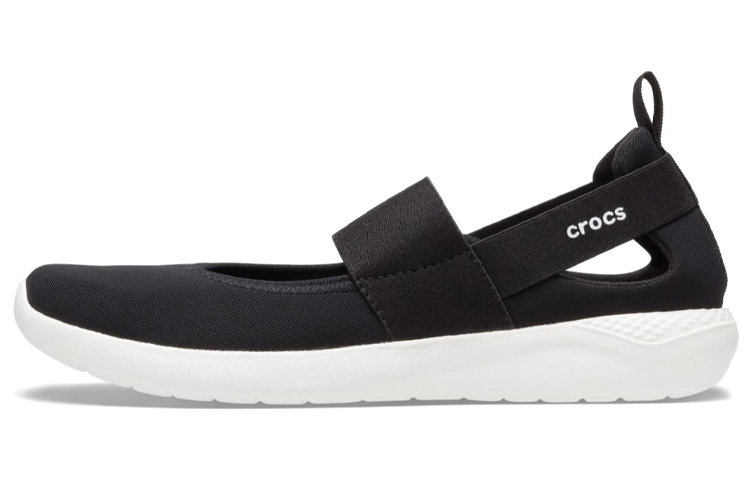 (Women) Crocs LiteRide Mary Jane 'Black Casual' 206082-066