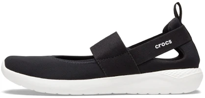 (Women) Crocs LiteRide Mary Jane 'Black Casual' 206082-066 (Women) Crocs LiteRide Mary Jane 'Black Casual' 206082-066