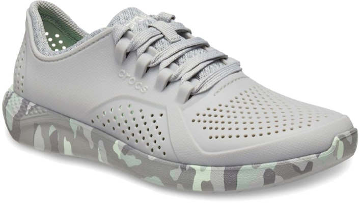 (Women) Crocs LiteRide Pacer 'Camo Grey' 206494-0GI Lookbook (Women) Crocs LiteRide Pacer 'Camo Grey' 206494-0GI