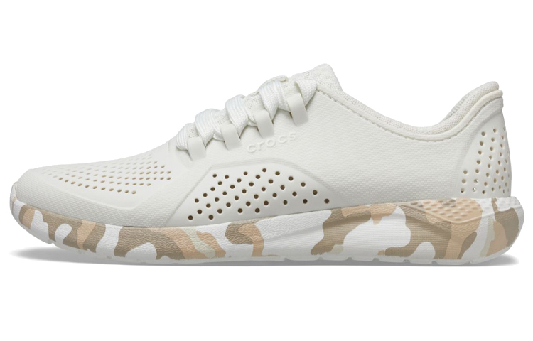 (Women) Crocs LiteRide Pacer 'Printed Camo White' 206494-1CN