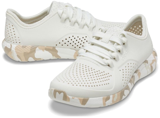 (Women) Crocs LiteRide Pacer 'Printed Camo White' 206494-1CN Shop (Women) Crocs LiteRide Pacer 'Printed Camo White' 206494-1CN