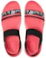 Purchase (W) Crocs LiteRide Corak Selipar Outdoor Hitam Merah 'Black Red' 205868-066