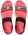 (W) Crocs LiteRide Corak Selipar Outdoor Hitam Merah 'Black Red' 205868-066