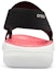 Details for (W) Crocs LiteRide Corak Selipar Outdoor Hitam Merah 'Black Red' 205868-066
