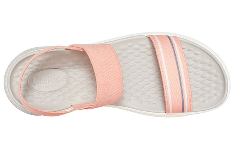 Shop (Women) Crocs LiteRide Pink Sandals 205106-6KP