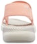 Shop (Women) Crocs LiteRide Pink Sandals 205106-6KP