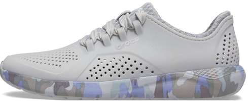 (Women) Crocs LiteRide Printed Camo Pacer 'Light Grey' 206494-0ES (Women) Crocs LiteRide Printed Camo Pacer 'Light Grey' 206494-0ES