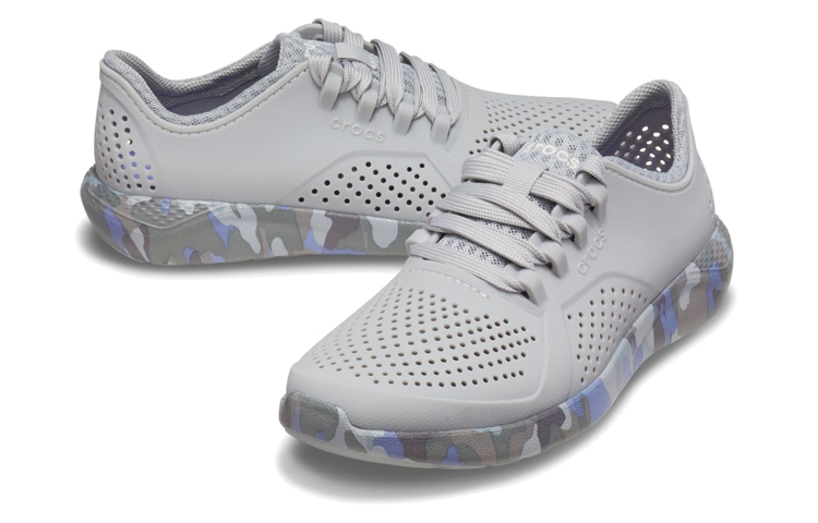 Lookbook (W) Crocs LiteRide Stampato Camo Pacer ''Grigio Chiaro'' 206494-0ES