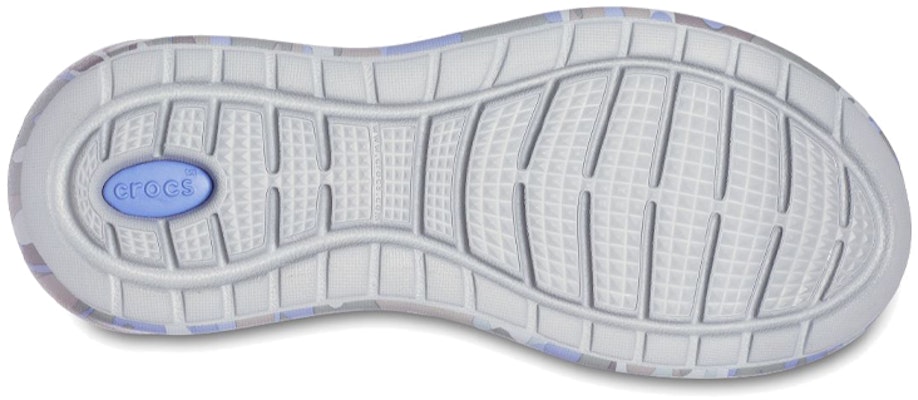 (W) Crocs LiteRide Printed Camo Pacer 'Kelabu Cerah' 206494-0ES Details for (W) Crocs LiteRide Printed Camo Pacer 'Kelabu Cerah' 206494-0ES