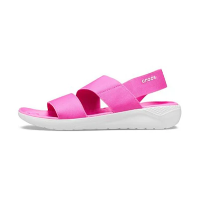 (W) Crocs LiteRide Red Sandals