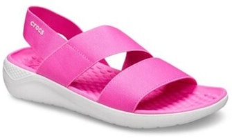 (W) Sandal Crocs LiteRide Merah 206081-6QV Lookbook (W) Sandal Crocs LiteRide Merah 206081-6QV