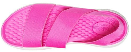 (W) Sandal Crocs LiteRide Merah 206081-6QV Shop (W) Sandal Crocs LiteRide Merah 206081-6QV