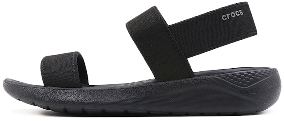 (Women) Crocs LiteRide Sandal 'Black' 205106-060 Buy (Women) Crocs LiteRide Sandal 'Black' 205106-060