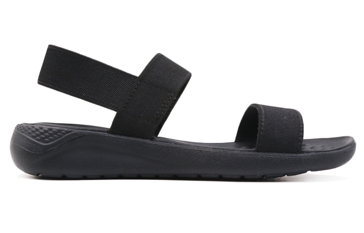 Order (W) クロックス ライトライド サンダル (黒) 205106-060