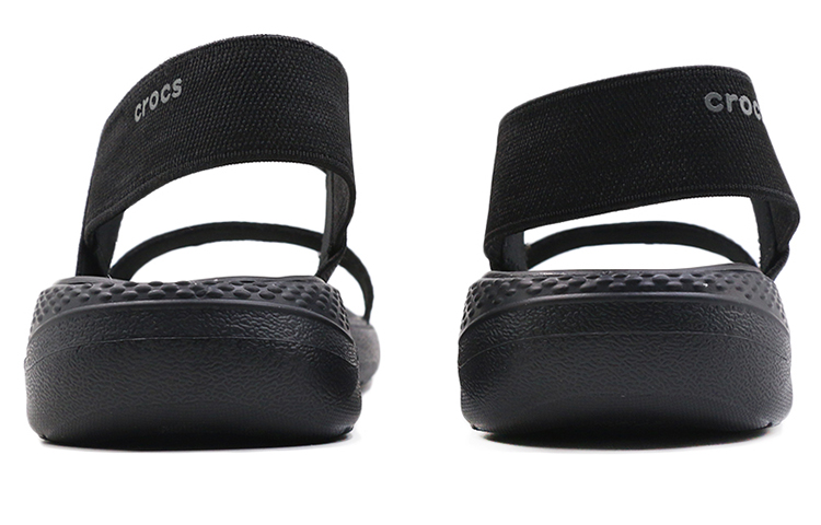 Lookbook (W) クロックス ライトライド サンダル (黒) 205106-060