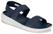 (W) Crocs LiteRide Sandal 'Biru Gelap' 205106-462
