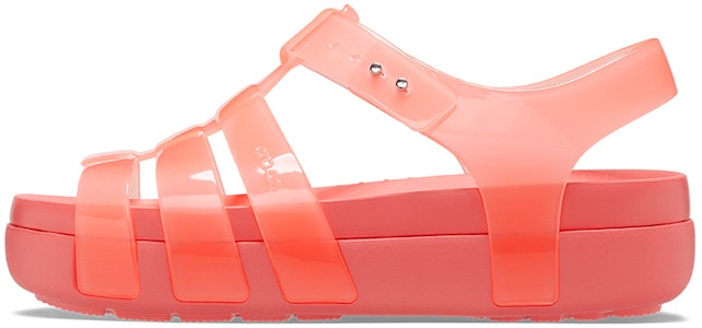 (W) Crocs LiteRide 凉鞋 '荧光西瓜红' 209267-6VT Buy (W) Crocs LiteRide 凉鞋 '荧光西瓜红' 209267-6VT