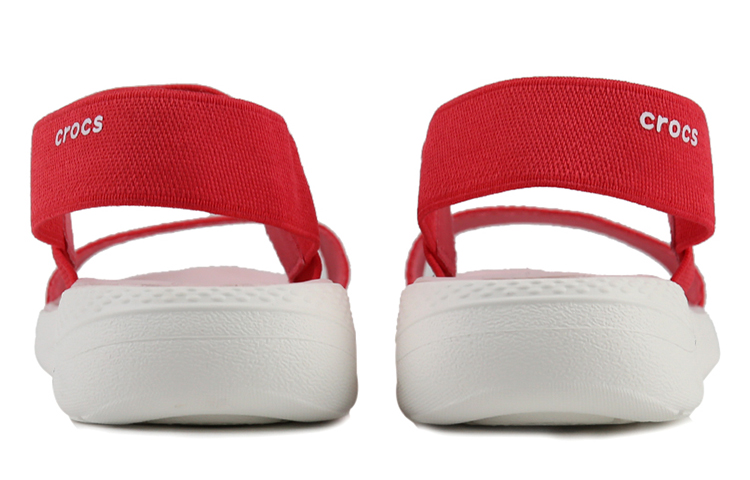 Lookbook (Women) Crocs LiteRide Sandal 'Red White' 205106-6EW