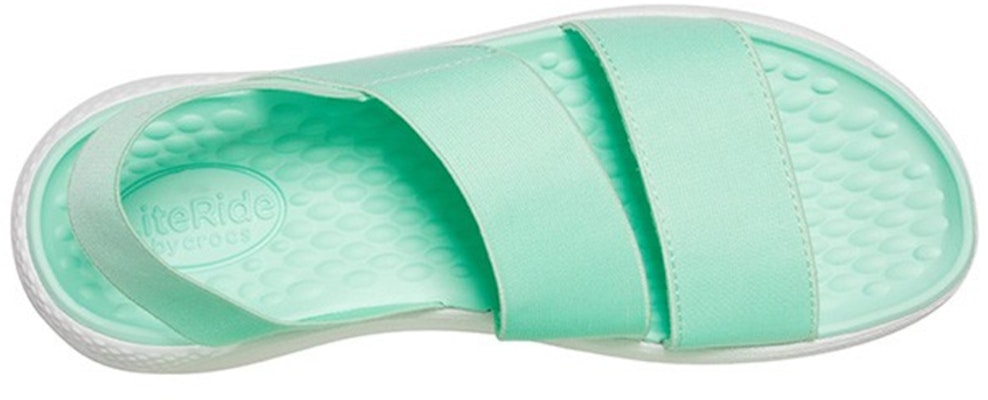 (Women) Crocs LiteRide Sandals Mint Green 206081-3TP Lookbook (Women) Crocs LiteRide Sandals Mint Green 206081-3TP