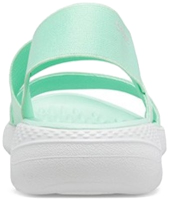 (Women) Crocs LiteRide Sandals Mint Green 206081-3TP Shop (Women) Crocs LiteRide Sandals Mint Green 206081-3TP