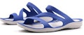 (W) Crocs Literide Slide 'Biru Putih' 203998-4HP