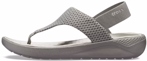 (Women) Crocs LiteRide Slide 'Grey' 205477-08D (Women) Crocs LiteRide Slide 'Grey' 205477-08D