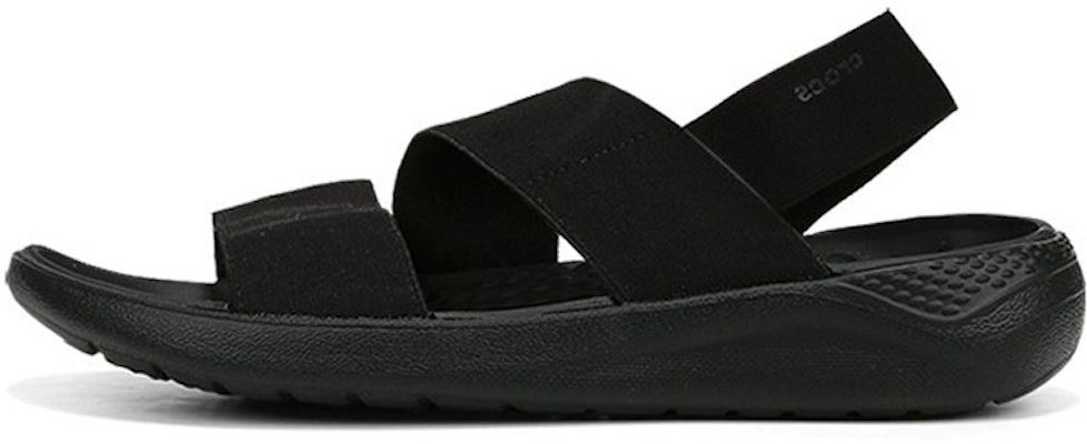 (Women) Crocs LiteRide Stretch Sandal 'Black' 206081-060 Buy (Women) Crocs LiteRide Stretch Sandal 'Black' 206081-060