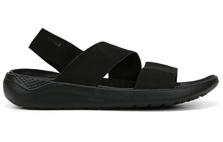 Order (W) Crocs LiteRide Stretch Sandal 'Hitam' 206081-060