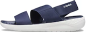 Buy (Women) Crocs LiteRide Stretch Sandal 'Blue White' 206081-462