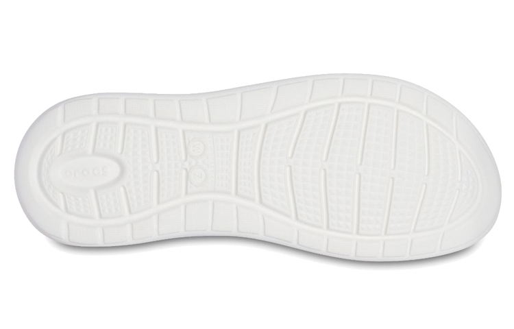 Sizing (Women) Crocs LiteRide Stretch Sandal 'Blue White' 206081-462