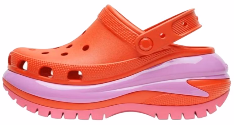 Crocs Mega Crush Clogs 'Orange Pink' 207988-84J Buy Crocs Mega Crush Clogs 'Orange Pink' 207988-84J
