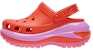 (W) Crocs Mega Crush Clogs 'Oren Merah Jambu' 207988-84J