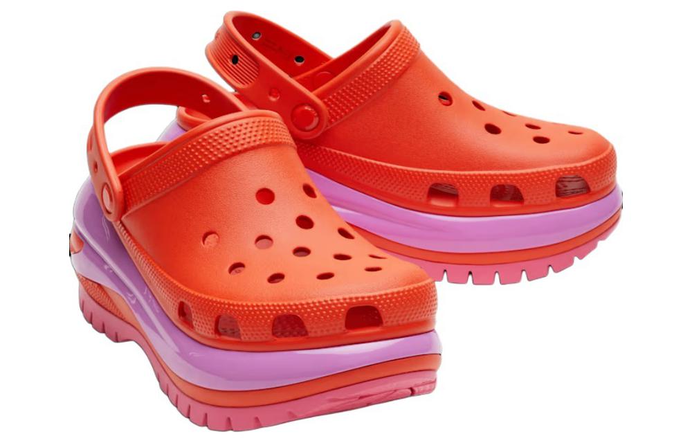 Shop (W) (女性用) クロックス メガクラッシュ クロッグ 'オレンジピンク' 207988-84J 207988-84J
