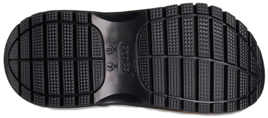 (W) Crocs Mega Crush 金屬風黑金厚底拖鞋 210368-072 Sizing (W) Crocs Mega Crush 金屬風黑金厚底拖鞋 210368-072