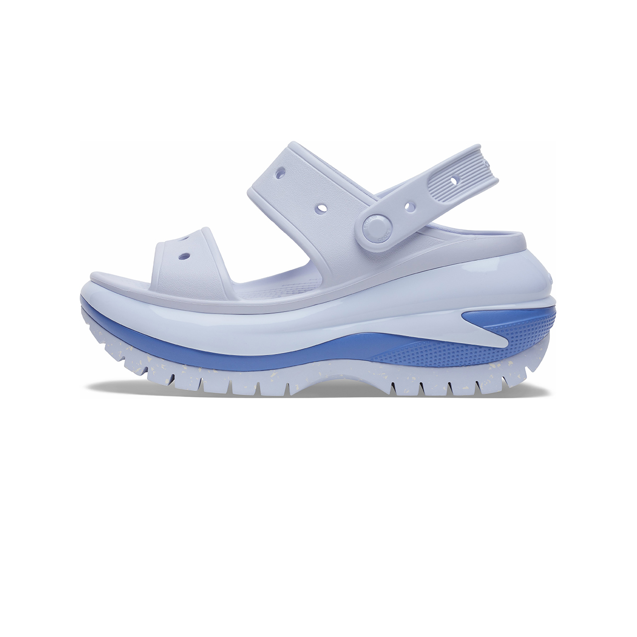 (Women) Crocs Mega Crush Sandals 'Light Blue' 207989-5AF
