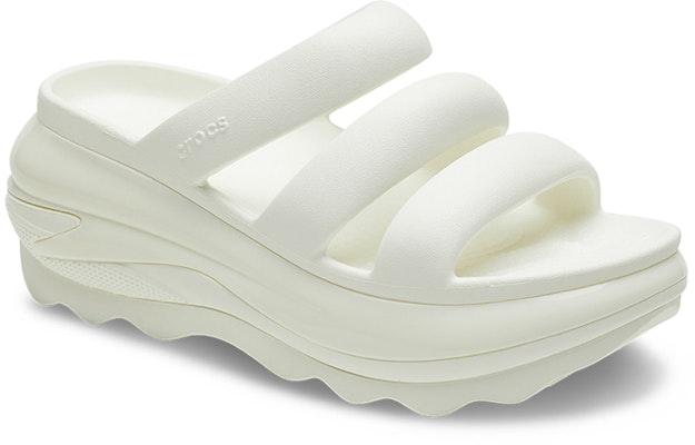 (W) Crocs Mega Crush Triple Strap 'Putih Kapur' 209842-0WV Order (W) Crocs Mega Crush Triple Strap 'Putih Kapur' 209842-0WV