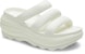 (W) Crocs Mega Crush Tali Triplo 'Chalk White' 209842-0WV