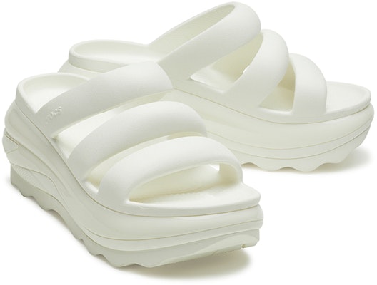 (W) Crocs Mega Crush Triple Strap 'Putih Kapur' 209842-0WV Shop (W) Crocs Mega Crush Triple Strap 'Putih Kapur' 209842-0WV