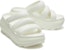 (W) Crocs Mega Crush Tali Triplo 'Chalk White' 209842-0WV